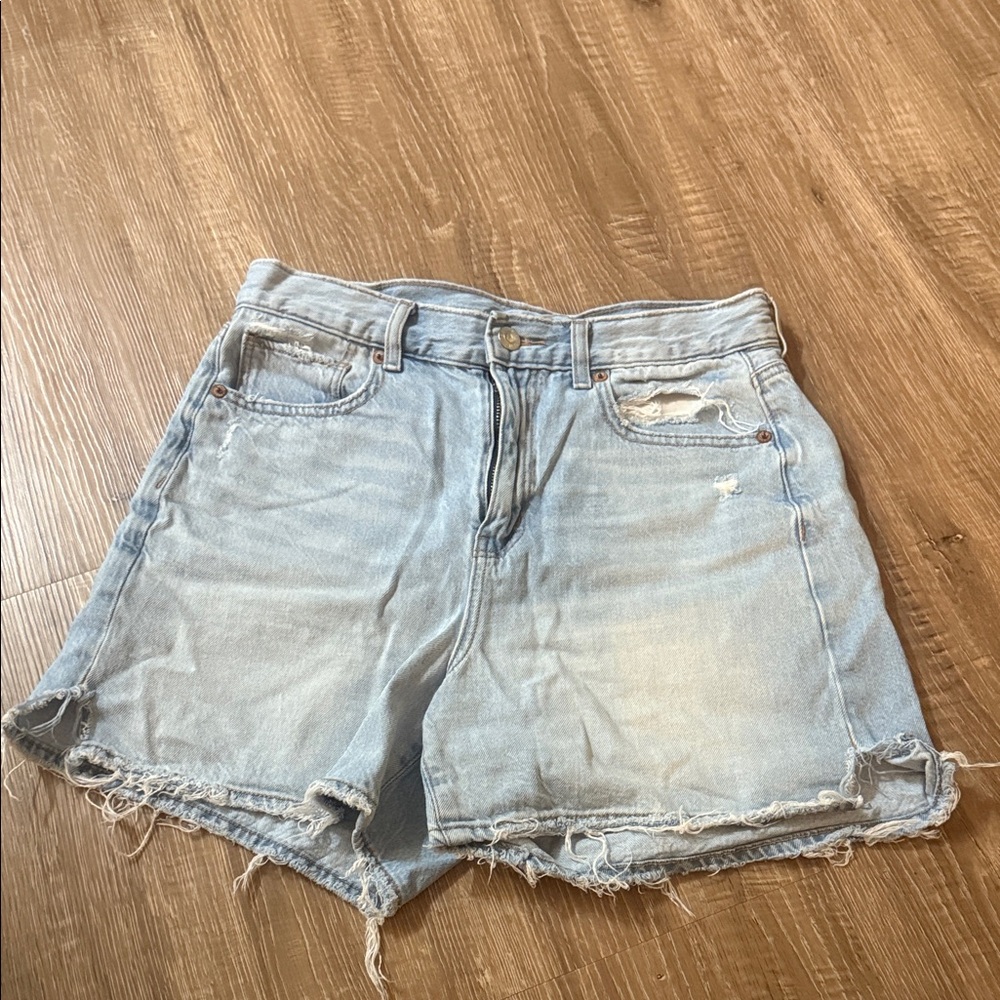 American Eagle Outfitters Light Wash Jean Shorts